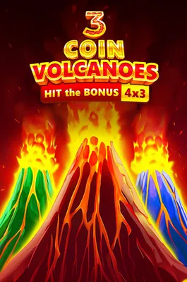 3 Coin Volcanoes tragamonedas explosiva U73MX
